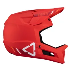 Kask rowerowy fullface Leatt MTB Gravity 1.0 Junior czerwony - XXS