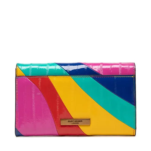 Kurt Geiger K Stripe Lanț Portofel 2548355309 Pieptene Roșu