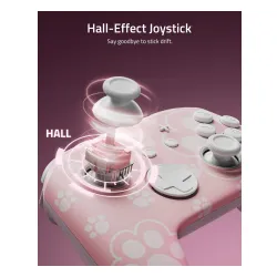 Adapter FUNLAB Firefly Pro Controller - Cat Paw do Nintendo Switch / Switch 2 Bezprzewodowy
