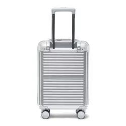 Walizka kabinowa Puccini Dallas - srebrny