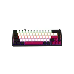 Klawiatura mechaniczna Lorgar KBP70MW Toxic Purple Czarno-czerwony
