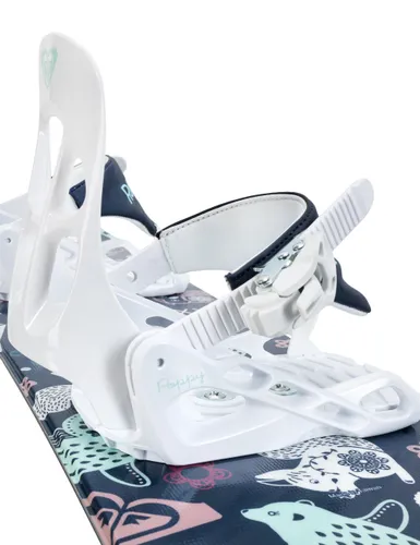 Zestaw snowboardowy Roxy Poppy Package (deska + wiązanie Poppy Speed Strap) - Długość (cm) - 90