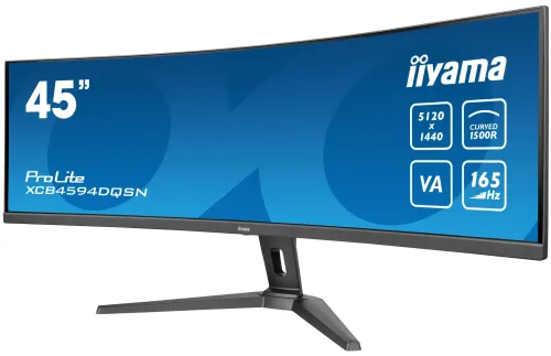 Monitor iiyama ProLite XCB4594DQSN-B1 44,5" 5K VA 165Hz 0,8ms Zakrzywiony