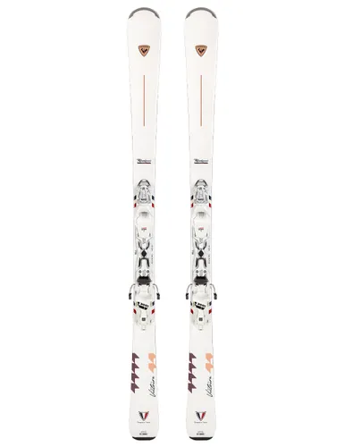 Narty damskie ROSSIGNOL SIGNATURE VICTOIRE + wiązania LOOK XPRESS 11 W z GRIP WALK - Długość (cm) - 156