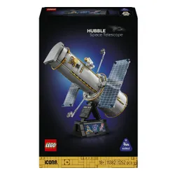 LEGO ICONS 11382 Hubble Space Telescope, zestaw klocków 18+