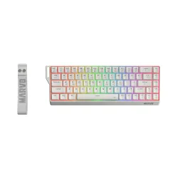 Klawiatura mechaniczna Marvo Saber 65W Biały