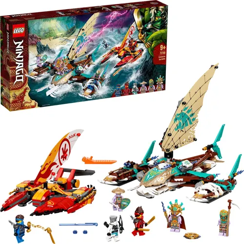 Конструктор Lego Ninjago морская битва катамаранов (71748)