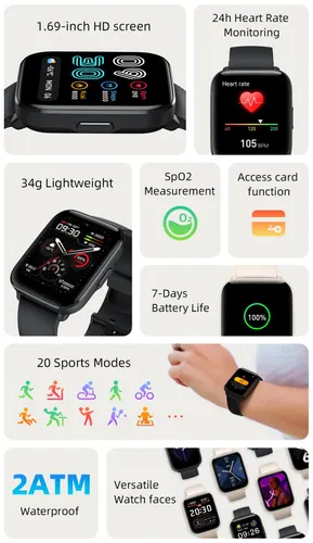 Smartwatch MIBRO C2 Biały