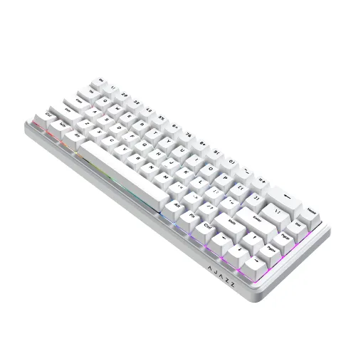 Klawiatura mechaniczna Ajazz AK680 MAX Magnetic Switch Biały