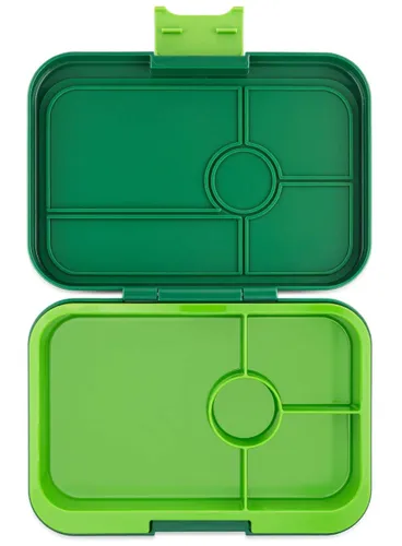 Lunchbox pojemnik na śniadanie XL Yumbox Tapas 4 - palm green / lime