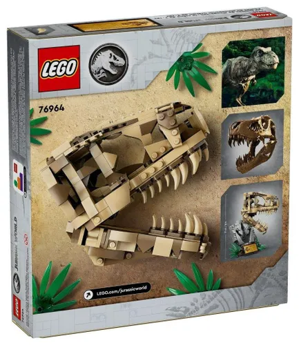 Конструктор LEGO Jurassic World 76964 скелеты динозавров-череп тираннозавра