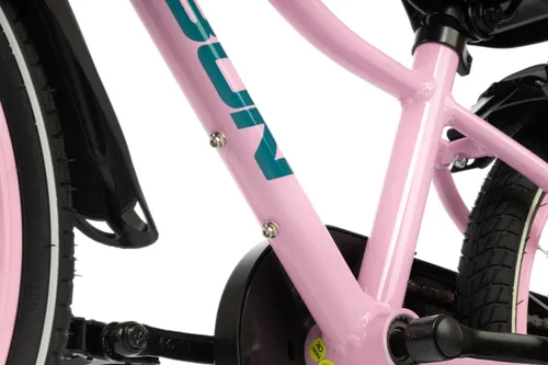 Rower dziecięcy KARBON Jazz 18 cali dla dziewczynki Różowy