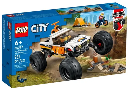 LEGO City 60387 приключения внедорожника 4x4