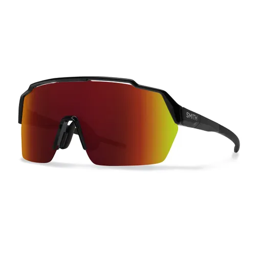 Okulary przeciwsłoneczne Smith Shift Split MAG black/chromapop red mirror/clear