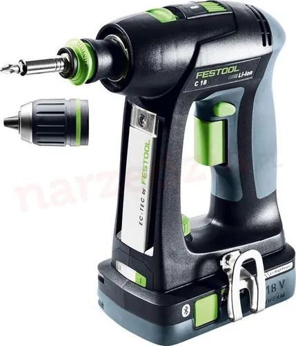 Festool C 18 HPC 4.0 ve-Plus Organizer Edition Tornavida Matkabı