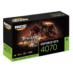Karta graficzna INNO3D GeForce RTX 4070 Twin X2 12GB DLSS 3