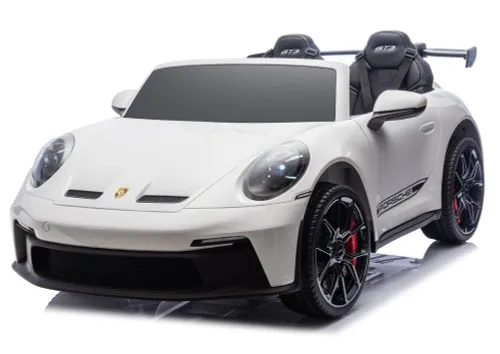 Samochód Na Akumulator Dla 2 Dzieci Porsche 911 Gt3 24V Eva 2 Ciche Silniki