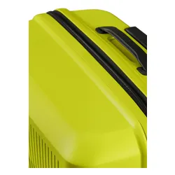 Большой расширенный чемодан American Tourister AeroStep-light lime