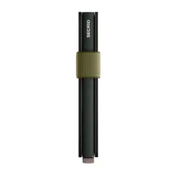 Portfel kieszonkowy RFID Secrid Bandwallet Matte - leaf / khaki