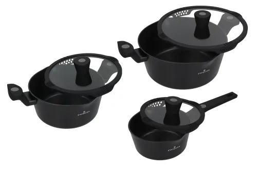 Zestaw garnków Zwieger Korra ZWS-25709 Indukcja Aluminium 6 elementów