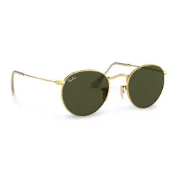 Okulary przeciwsłoneczne Ray-Ban Round Metal 0RB3447 001 Gold