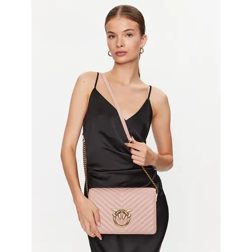 Pinko dragoste Click clasic 100063 A0gk Cipria portofel / aur antic 081Q