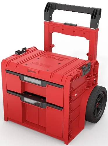 Skrzynka narzędziowa QBRICK System PRO Cart 2.0 Plus Drawer 2 Red Ultra HD Custom
