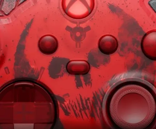Microsoft Xbox kontroler bezprzewodowy - Gears of War: E-Day Limited Edition