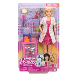 LALKA BARBIE Możesz być kim chcesz BARBIE NAUKOWIEC + akcesorian JCR70
