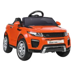 Samochód dla dziecka BAMBI RACER Land Rover Suv Jeep 1 osobowy Pomarańczowy