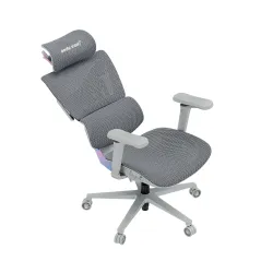 Fotel Anda Seat X-Air Pro XL Gamingowy do 120kg Tkanina Szaro-różowy