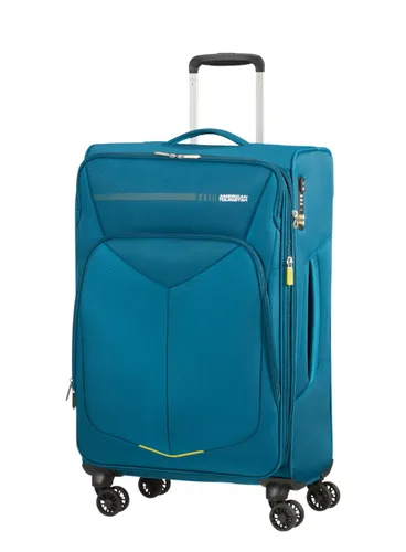 Средний расширенный чемодан American Tourister SummerFunk-teal