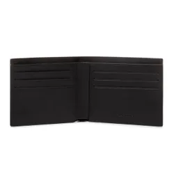 Большой мужской кошелек Lacoste Small Billfold Nh1115fg Black 000