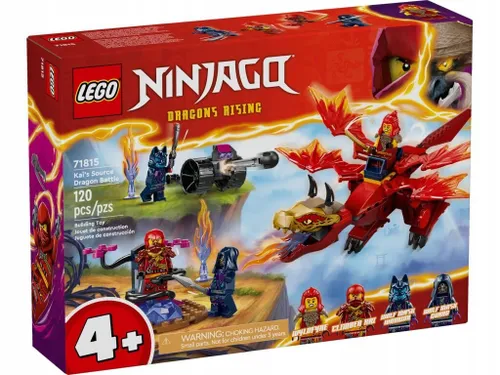 Lego Ninjago Smocza Bitwa Kaia 71815