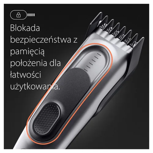 Maszynka do włosów Braun HC7390 BLK