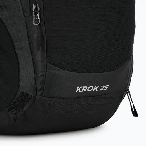 Plecak turystyczny KADVA kieszeń na laptopa Krok 25 l czarny