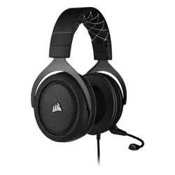 Słuchawki przewodowe z mikrofonem Corsair HS60 PRO SURROUND CA-9011213-EU Nauszne Czarny