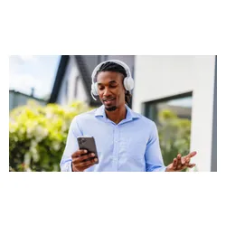 Słuchawki LOGITECH Zone Wireless 2 ES Bezprzewodowe, Nauszne, ANC Biały