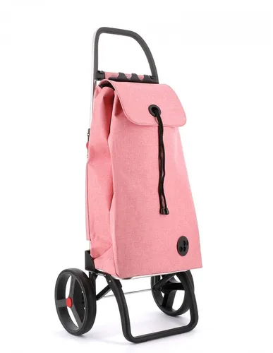 Wózek na zakupy 2 duże koła składany Rolser I-Max TWEED 2LRSG - coral