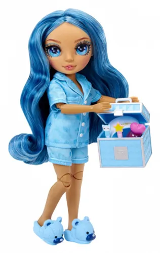 Кукла Mga Rainbow High Junior PJ Party Doll, Skyler Blue