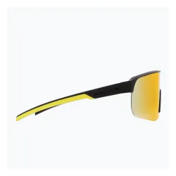 Okulary przeciwsłoneczne Red Bull SPECT Dakota black/brown with pink yellow mirror