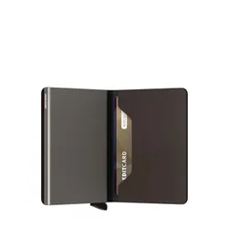 Portfel ochrona RFID Secrid Slimwallet Matte - truffle