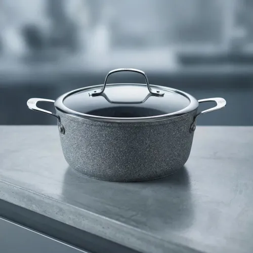 Garnek Ballarini Salina Granitium 75002-826-0 Indukcja Aluminium 2,7l