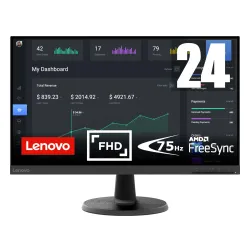 Monitor Lenovo D24-40 (67A2KAC6EU) 24" Full HD VA 75Hz 4ms