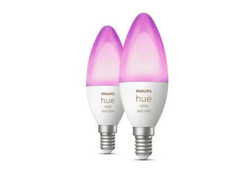 Żarówka LED Philips Hue White and Colour Ambiance E14 2 szt.