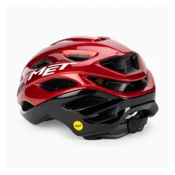 Kask rowerowy MET Estro Mips red/black metallic glossy