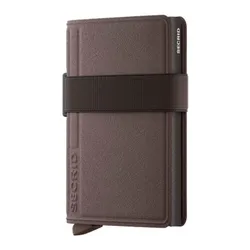 Portfel kieszonkowy RFID Secrid Bandwallet Liba - brown / brown