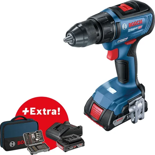 Bosch GSR 18V - 50 PROFESYONEL 18V Akülü Matkap 2 x 2 Ah (06019h5004)