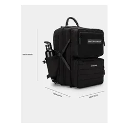 Plecak sportowy Built For Athlete Pro Gym Backpack 45 l - black