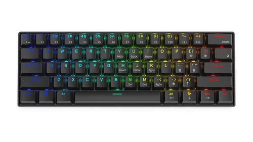 Klawiatura mechaniczna Krux Neo PRO RGB Wireless - Gateron Yellow